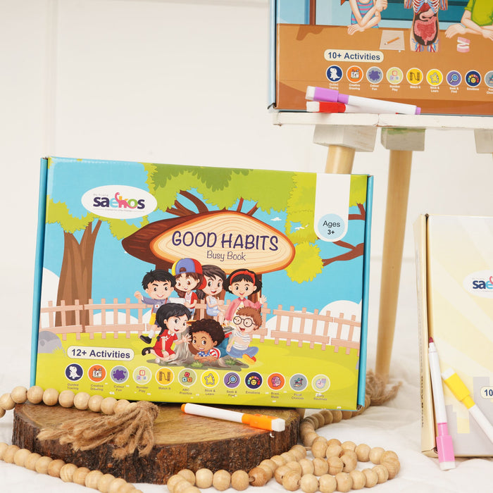 Saekos Good Habits Busy Book