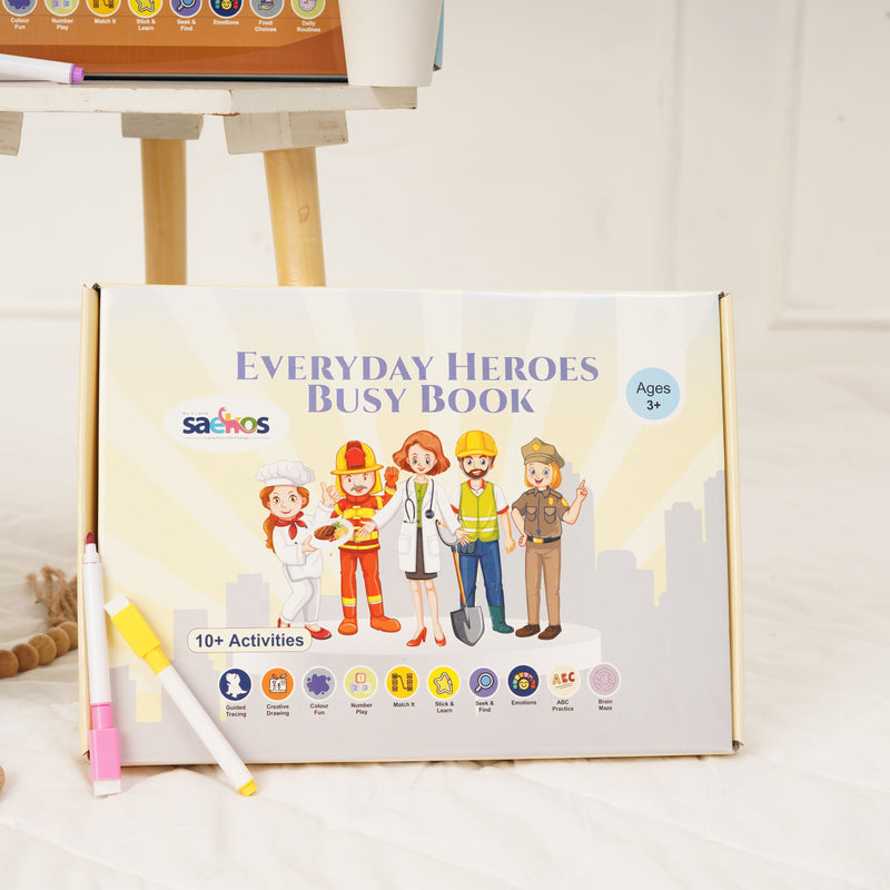 Saekos Everyday Heroes Busy Book