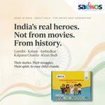 Saekos Champions of India Busy Book – inspiring Indian icons activity book for kids