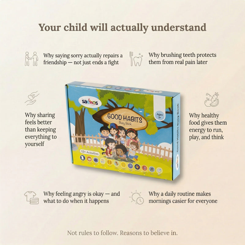 Saekos Good Habits Busy Book