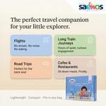 Saekos Little Passport to Wonders Busy Book – animals and nature around the world activity page