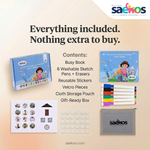 Saekos Little Passport to Wonders Busy Book – toddler exploring world geography through play