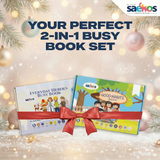 Saekos Everyday Heroes & Good Habits Busy Books gifting bundle for kids aged 2–5