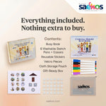 Saekos Everyday Heroes Busy Book – toddler exploring hero role-play activity pages