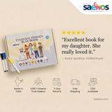 Saekos Everyday Heroes Busy Book – tracing and drawing activities for preschoolers