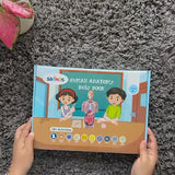 Saekos Human Anatomy Busy Book – video preview of activity pages